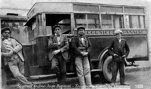 MERS EL KEBIR F CORNICHE ORANAISE LES TRANSPORTS SCOTTO 1928